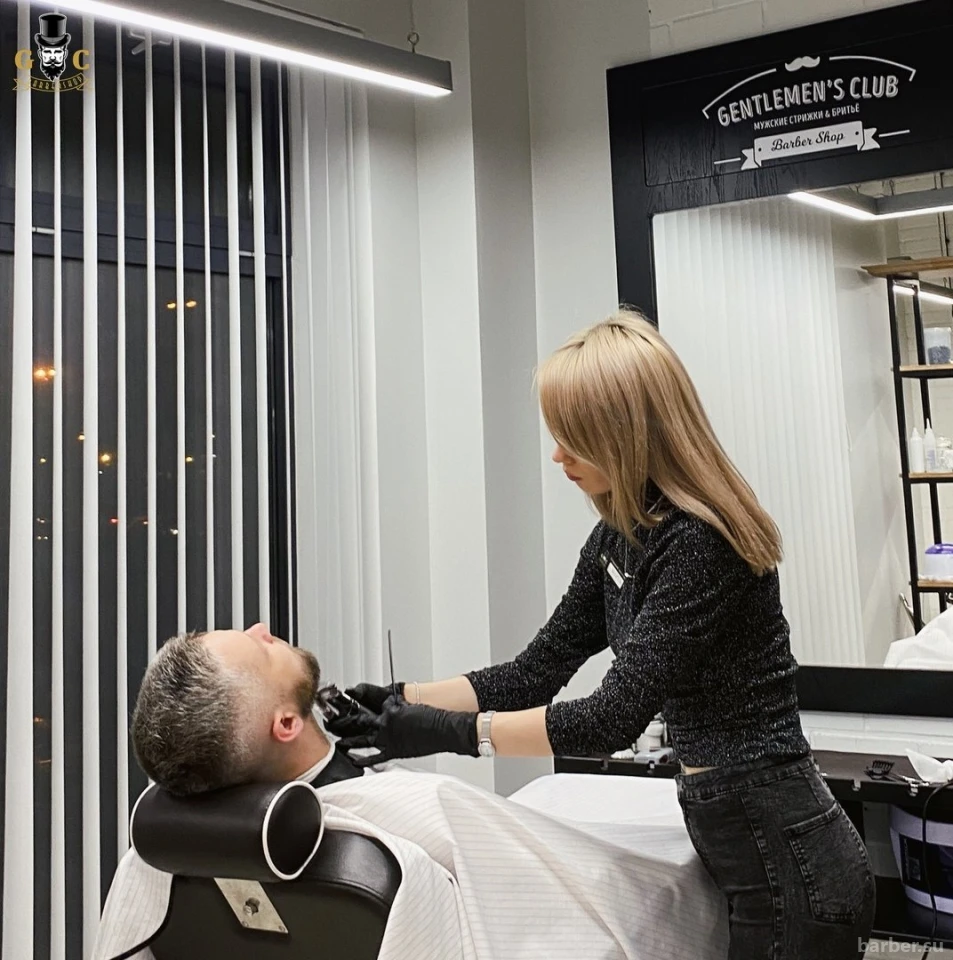 Барбершоп Gentlemens Club Barbershop на Коломяжском проспекте - Цены |  Контакты | Адрес | Время работы - Barber.su